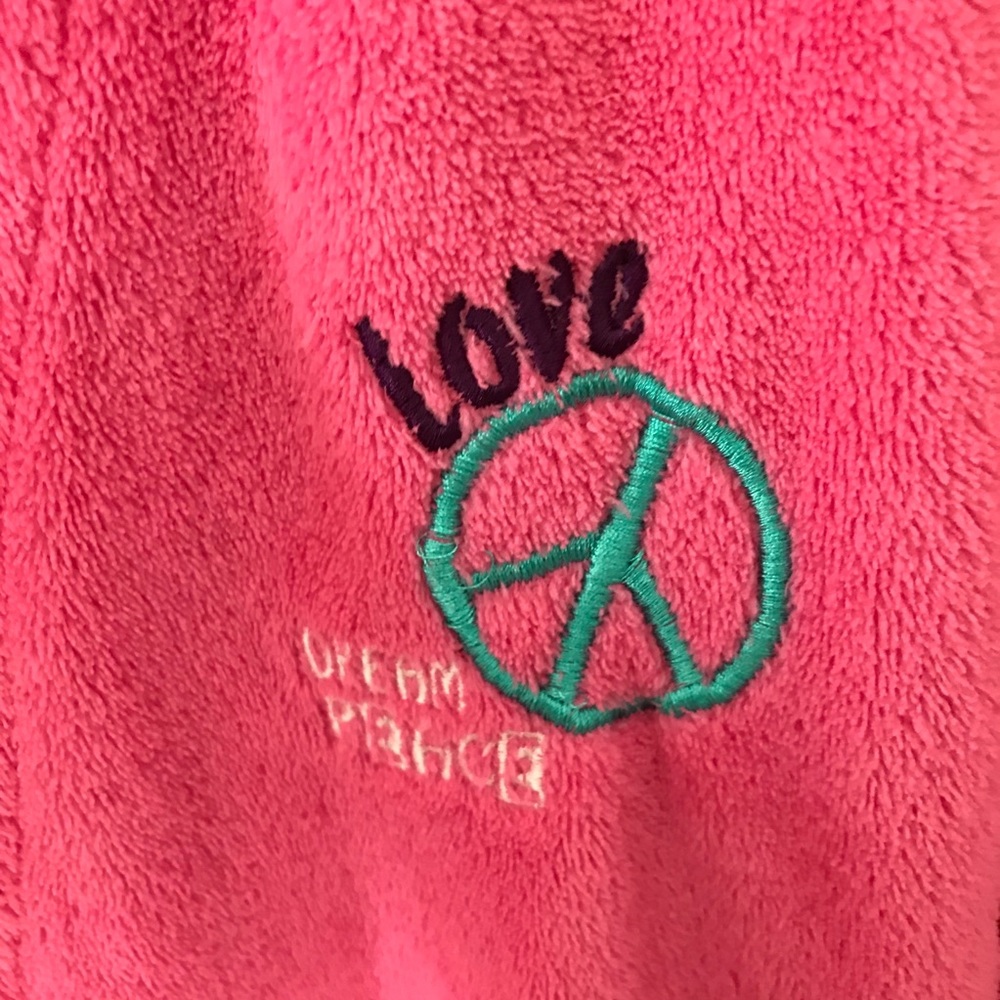 Pink Fluffy Robe - Picture 3 of 4